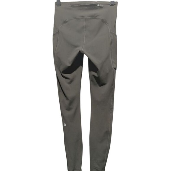 LULULEMON ATHLETICA Speed Up Tight V (28") In Dark Olive Size 2 - Picture 8 of 8